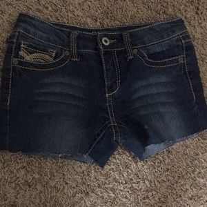 Dark blue jeanshorts
